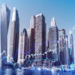 Skyscrapers,Of,Dubai,Business,Downtown.,International,Hub,Of,Trading,And